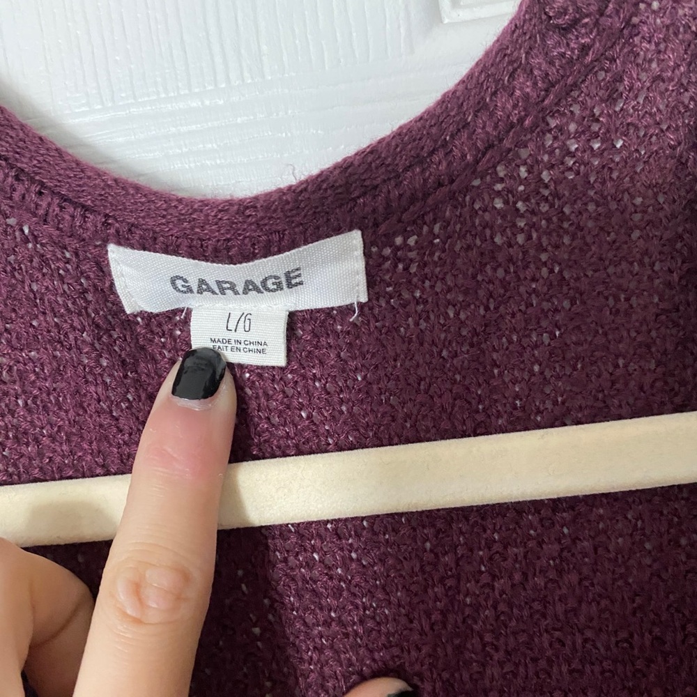 Maroon cardigan - Picture 4 of 4